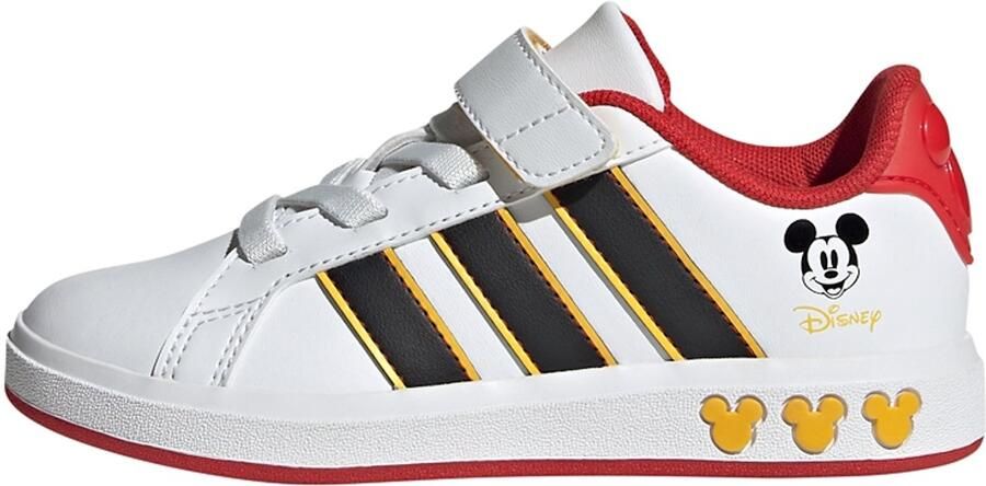 Adidas Sportswear Disney Mickey Mouse Grand tennisschoenen Kids Kinderen Wit