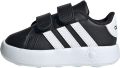 Adidas Sportswear Grand Court 2.0 sneakers zwart wit Imitatieleer 21 - Zwart