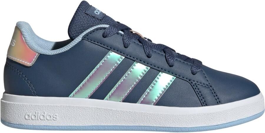 Adidas Sportswear Grand Court Lifestyle Lace Tennisschoenen Kinderen Blauw