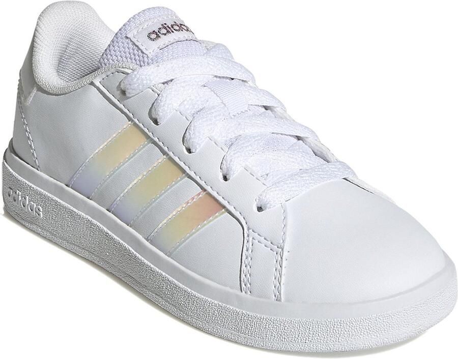 Adidas Sportswear Grand Court 2.0 sneakers wit metallic zilver Imitatieleer 39 1 3 - Foto 3