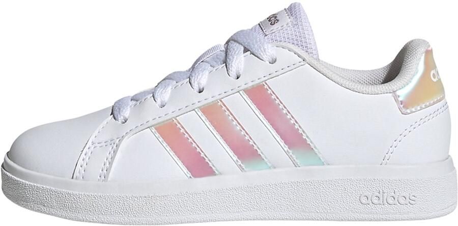 Adidas Sportswear Grand Court 2.0 sneakers wit metallic zilver Imitatieleer 39 1 3 - Foto 4