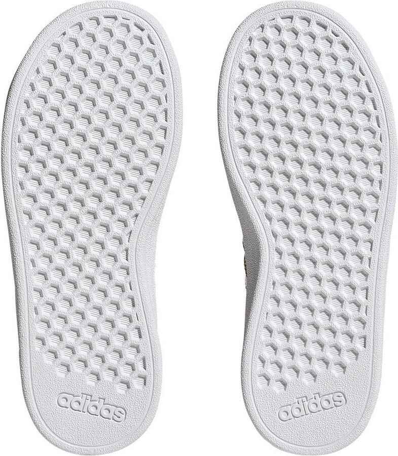 Adidas Sportswear Grand Court Sustainable Lifestyle Court Schoenen met Elastische Veters en Klittenband Kinderen Wit - Foto 5