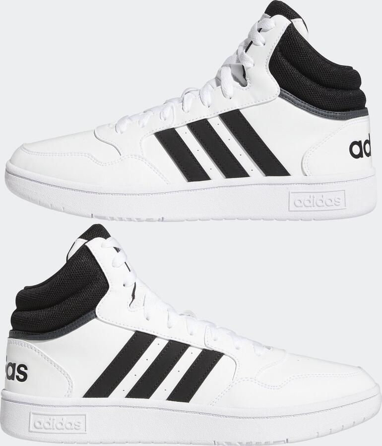 Adidas Sportswear Hoops 3.0 Mid Classic Vintage Schoenen Zwart - Foto 7