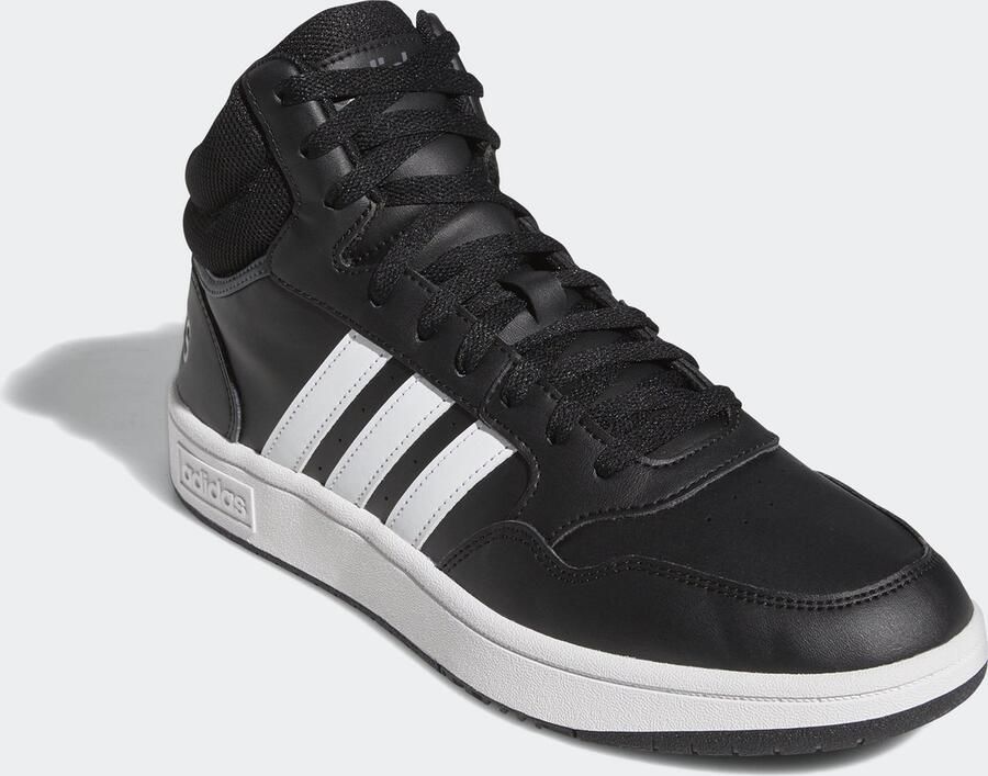 Adidas SPORTSWEAR Hoops 3.0 Mid Sneakers Heren Core Black Ftwr White Grey Six - Foto 16