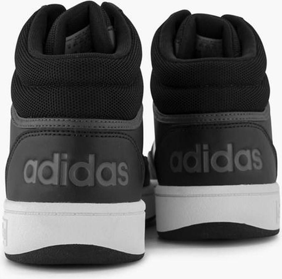 Adidas SPORTSWEAR Hoops 3.0 Mid Sneakers Heren Core Black Ftwr White Grey Six - Foto 2