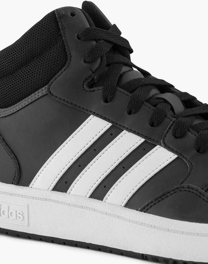 Adidas SPORTSWEAR Hoops 3.0 Mid Sneakers Heren Core Black Ftwr White Grey Six - Foto 15