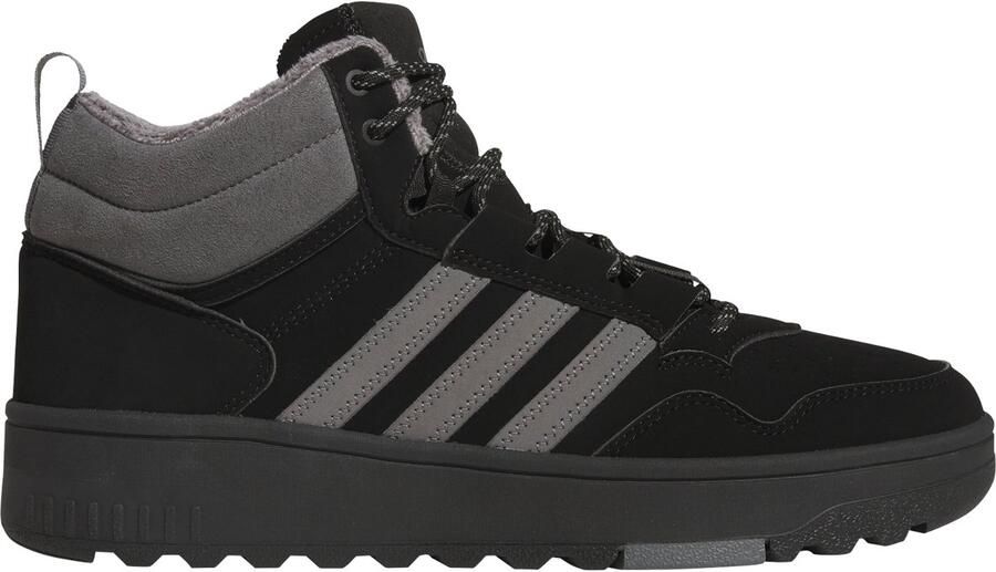 Adidas Sportswear Hoops 4.0 Mid Sneakers Unisex Zwart