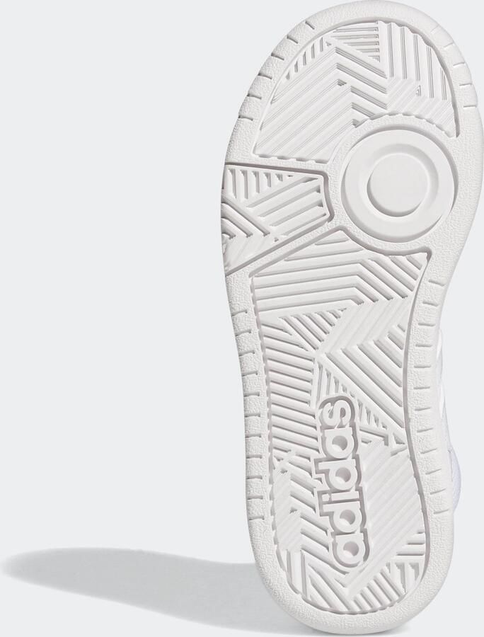 Adidas Sportswear Hoops Mid 3.0 sneakers wit grijs Imitatieleer 28 1 2 - Foto 10