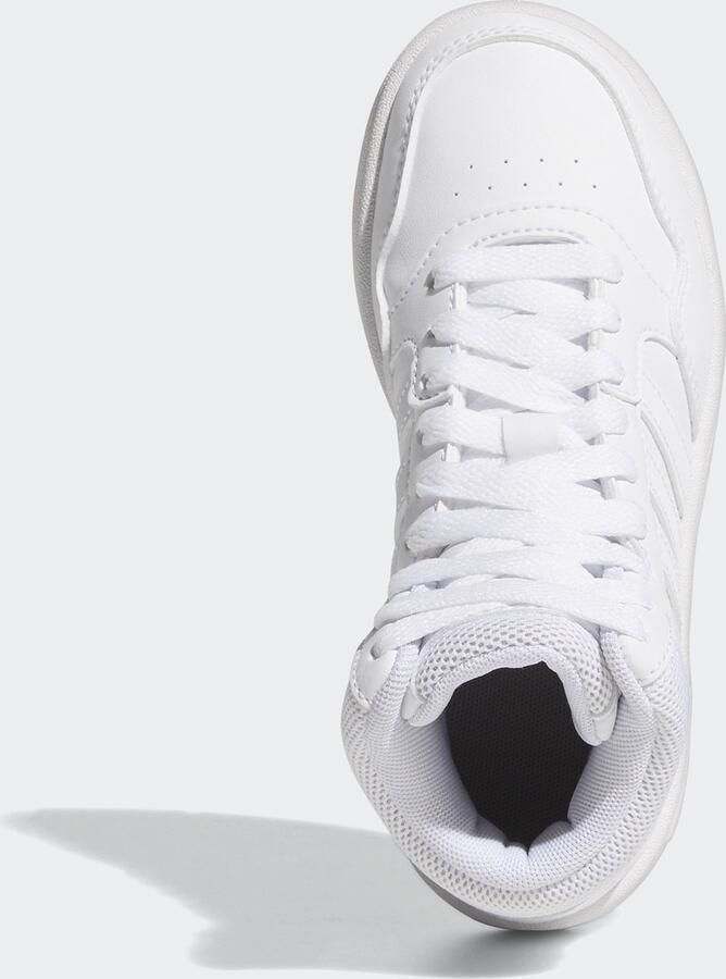 Adidas Sportswear Hoops Mid 3.0 sneakers wit grijs Imitatieleer 28 1 2 - Foto 13
