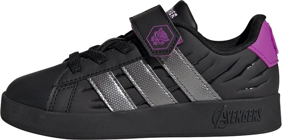 Adidas Sportswear Marvel Avengers Grand Court Schoenen Kids Kinderen Zwart