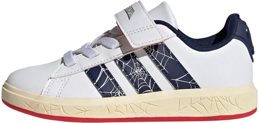 Adidas Sportswear Marvel Spider- Grand Court Schoenen Kids Kinderen Wit