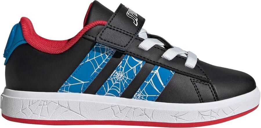 Adidas Sportswear Marvel Spider- Grand Court Schoenen Kids Kinderen Zwart