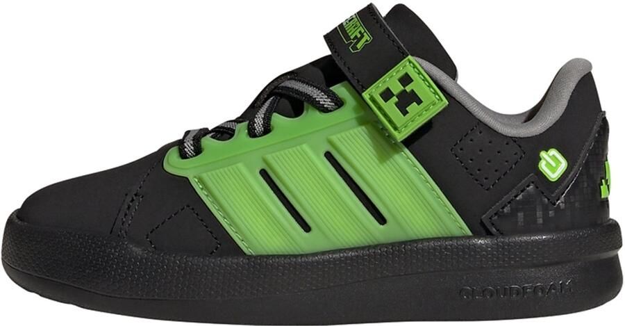 Adidas Sportswear Minecraft Lightorama Court Schoenen Kids Kinderen Zwart
