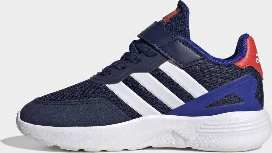 Adidas Sportswear Nebzed Lifestyle Running Schoenen met Elastische Veters en Klittenband Kinderen Blauw - Foto 12