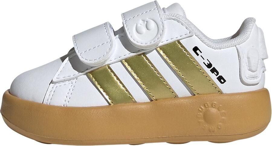 Adidas Sportswear STAR WARS GRAND COURT 2.0 SCHOENEN PEUTERS Kinderen Wit