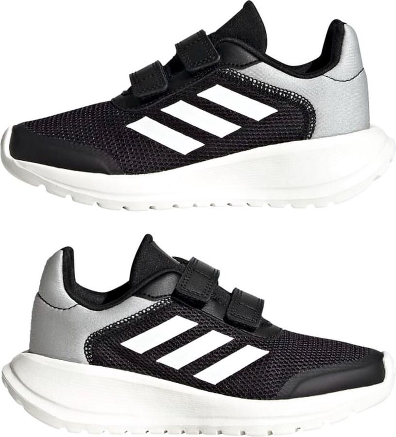 Adidas Sportswear Tensaur Run 2.0 sneakers zwart antraciet Mesh 38 2 3 - Foto 5