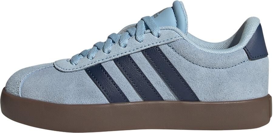 Adidas Sportswear VL Court leren sneakers lichtblauw donkerblauw - Foto 4