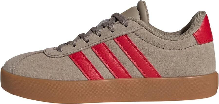 Adidas Sportswear VL Court 3.0 sneakers donkergroen wit Suede 39 1 3