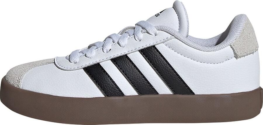 Adidas Sportswear VL Court 3.0 sneakers wit zwart beige Suede 37 1 3 - Foto 3
