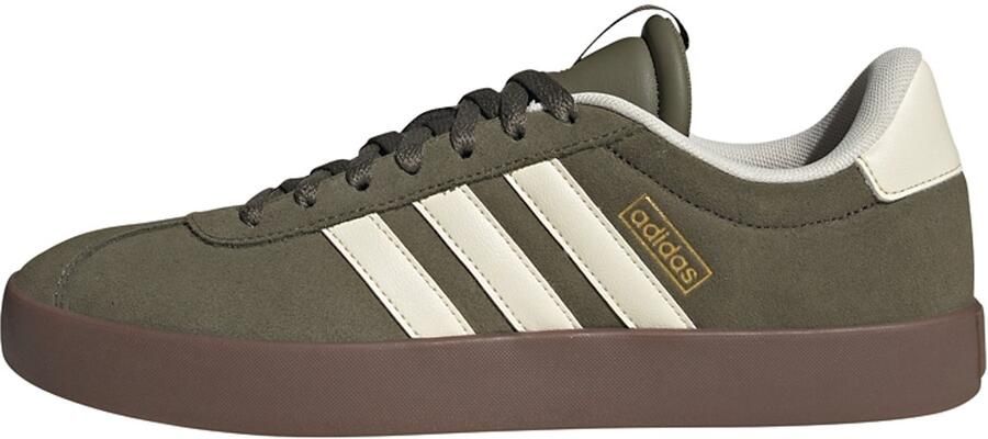 Adidas VL COURT 3.0 Herensneaker Schoenen Suèdeleer KJ6805 Groen - Foto 3
