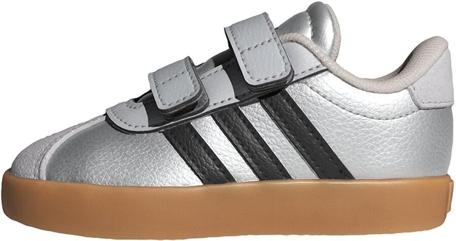 Adidas Sportswear VL Court 3.0 Skateboardschoenen Kids Kinderen Zilver