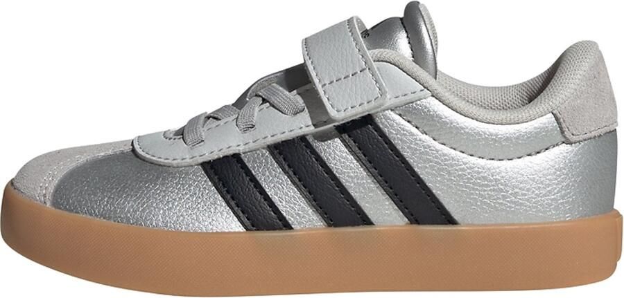 Adidas Sportswear VL Court 3.0 Skateboardschoenen Kids Kinderen Zilver