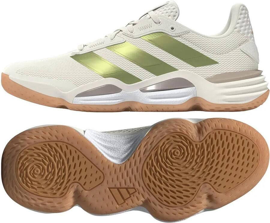 Adidas Stabil 16 Indoor Sportschoenen Voor Dames Beige Vrouw