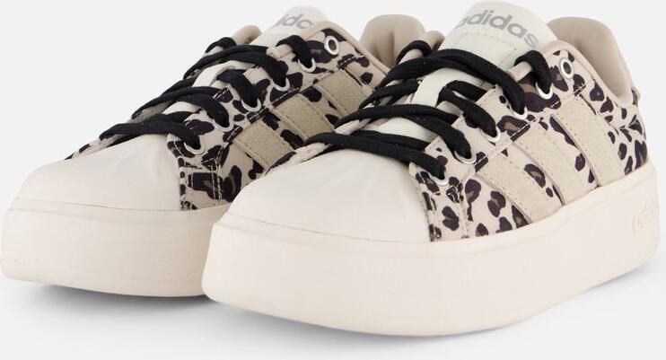 Adidas Streettalk Bold Sneakers grijs Leer