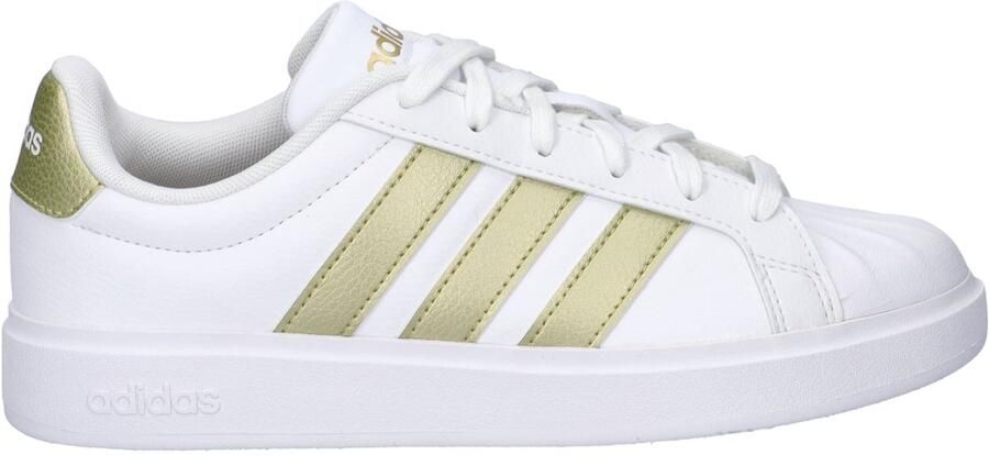 Adidas Dames STREETTALK Sneaker Dames Streetstyle Schoenen IH4316 wit goud