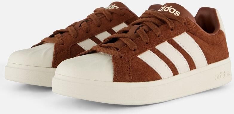 Adidas Streettalk dames sneakers bruin 1 3 Echt leer - Foto 3