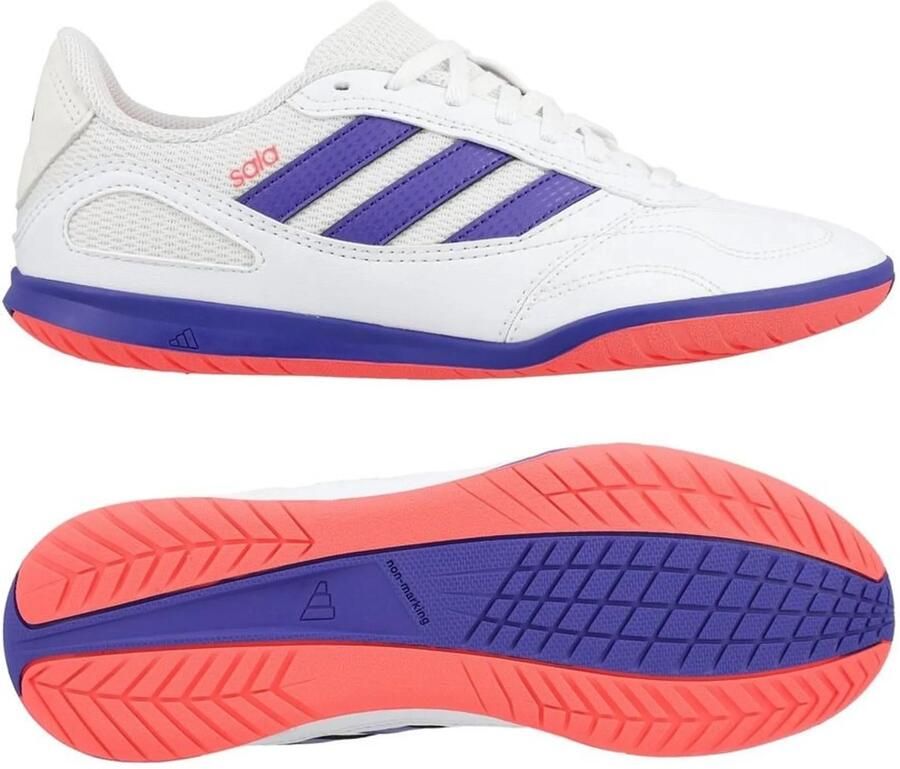 Adidas Perfor ce Super Sala Competition Iii Indoor Voetbalschoenen Kids Kinderen Wit