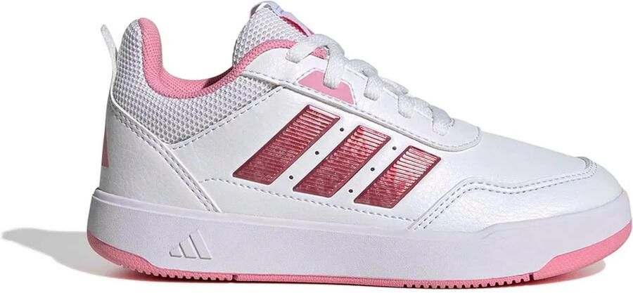Adidas Sportswear Tensaur Sport imitatieleren leren sneakers 3.0 wit roze - Foto 4