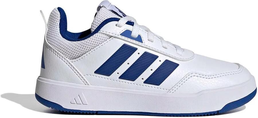 Adidas Sportswear Tensaur Sport imitatieleren leren sneakers 3.0 wit kobaltblauw - Foto 4