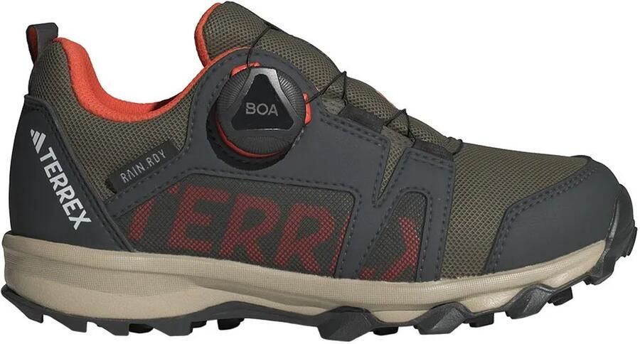 Adidas Terrex Kid's Terrex Agravic BOA Rain Ready Multisportschoenen maat 10K bruin