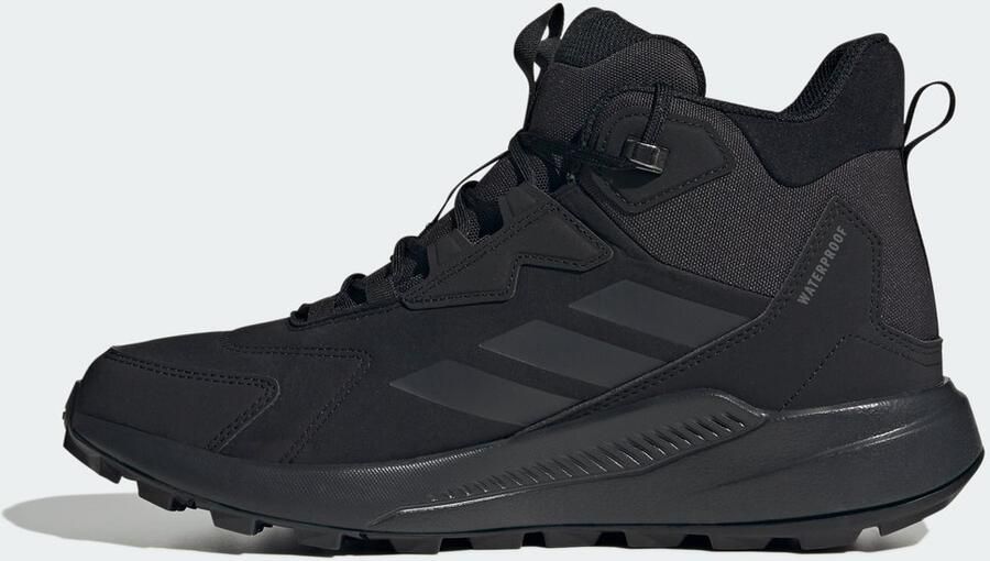 Adidas TERREX Anylander Leather Mid Climaproof Hikingschoenen Heren Zwart