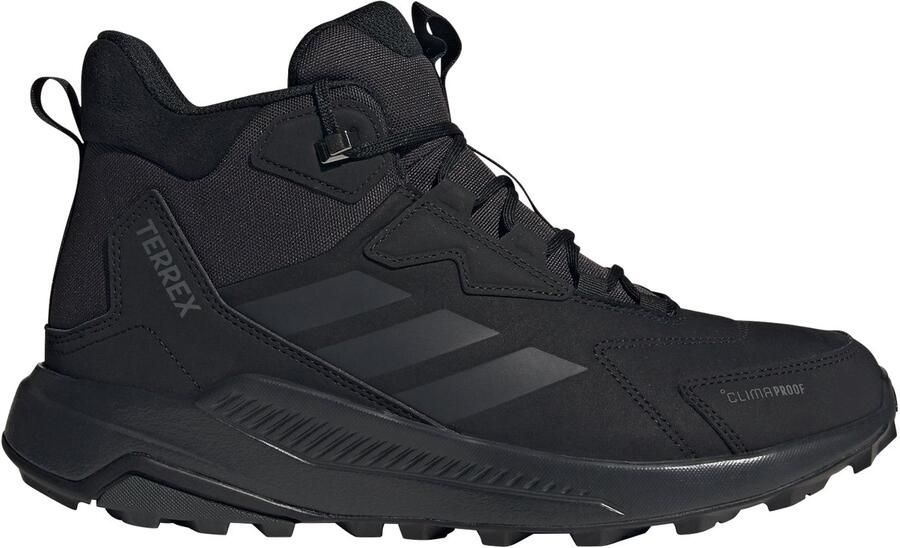Adidas TERREX Anylander Leather Mid Climaproof Hikingschoenen Heren Zwart