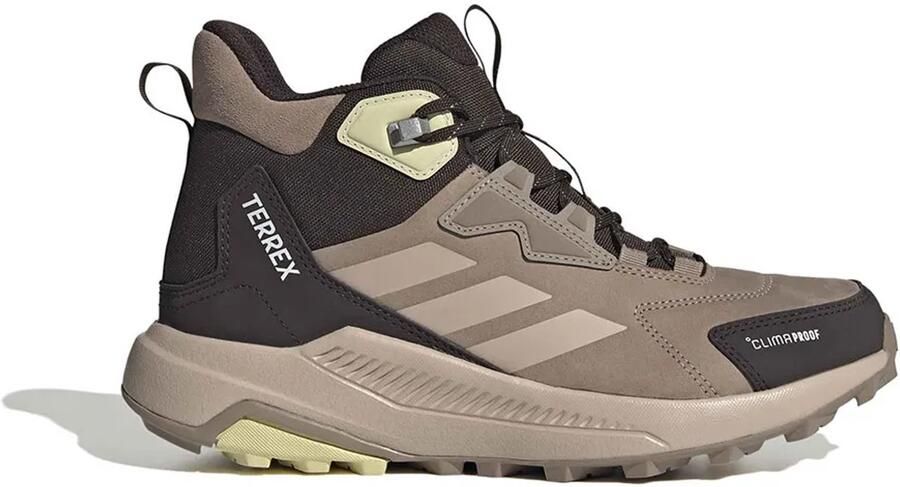 Adidas Terrex Anylander Leather Mid Climaproof Wandelschoenen Beige 1 3 Vrouw