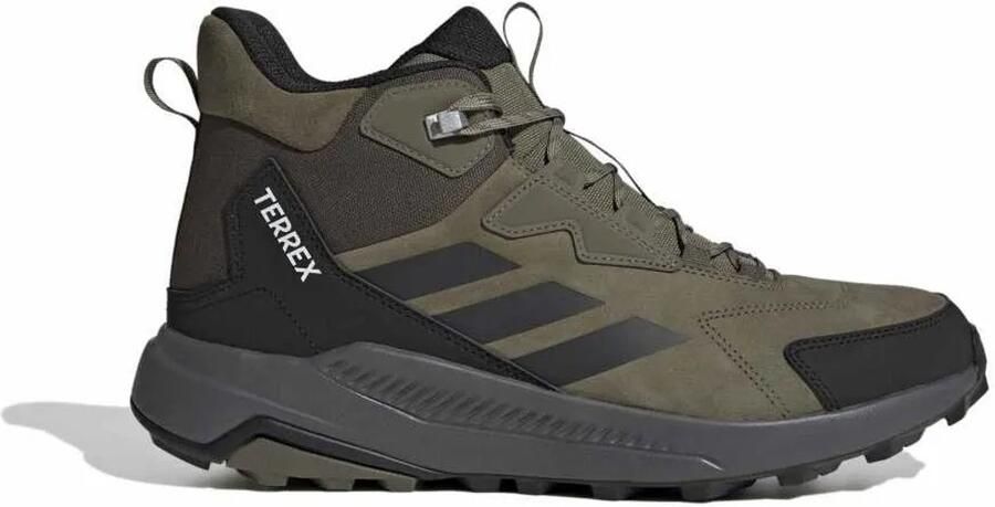Adidas Terrex Anylander Mid Leather Wandelschoenen Groen Man