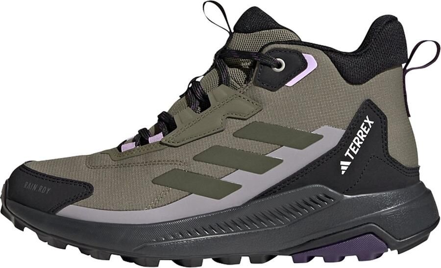 Adidas Terrex Anylander Mid Rain.Rdy wandelschoenen olijfgroen zwart - Foto 4