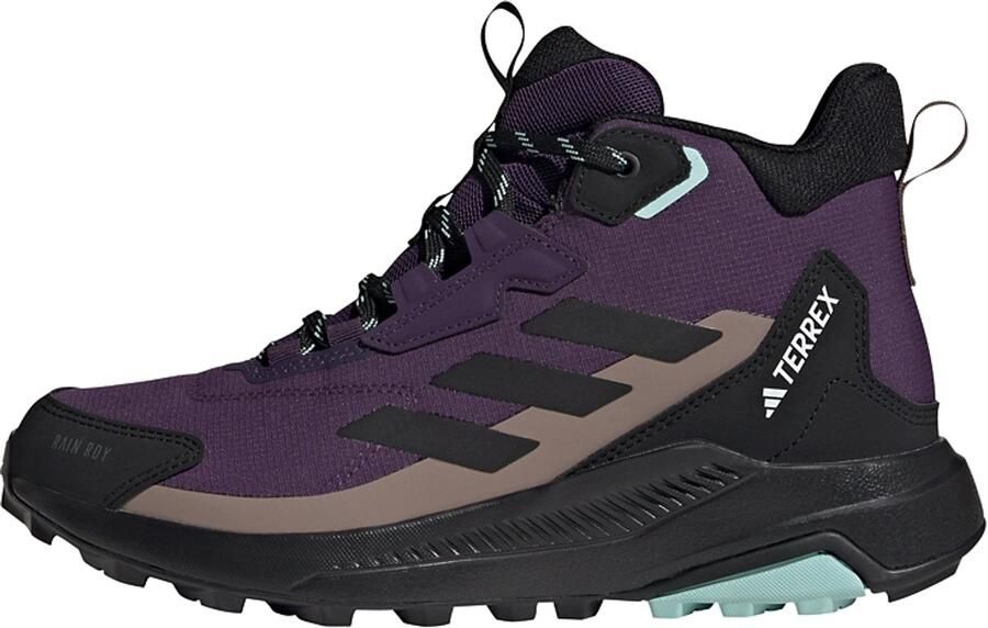 Adidas Terrex Anylander Mid Rain.rdy Wandelschoenen Paars 2 3 Vrouw