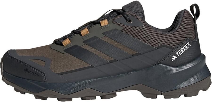 ADIDAS TERREX Lage schoen 'Skychaser Ax5' ombergrijs donkerbruin olijfgroen zwart