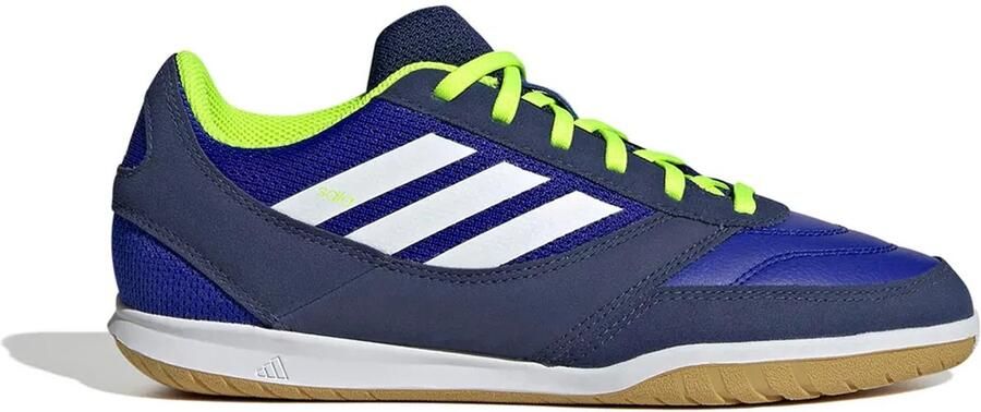 Adidas Top Sala Competition II Zaalvoetbalschoenen (IN) Kids Blauw Donkerblauw Wit Neongeel