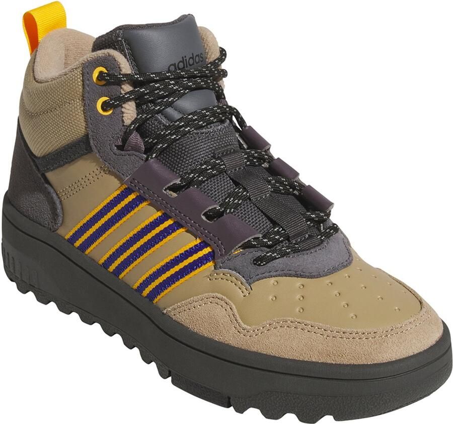 Adidas Unisex Hoops 4.0 Mid Winterized J Sneakers Teen Gevoerd JS2033 - Foto 2