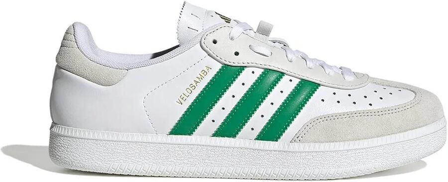 Adidas Velosamba Leather Fietsschoenen wit grijs