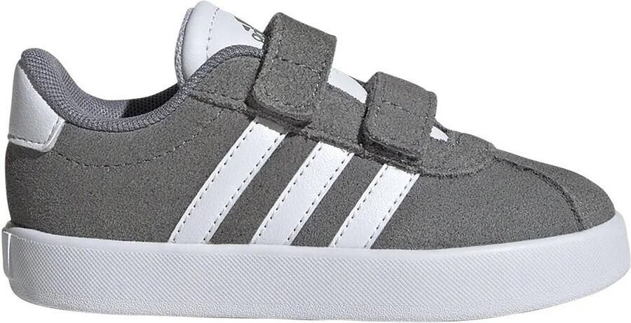 Adidas Sportswear VL Court 3.0 sneakers donkergrijs wit Suede 25 - Foto 3