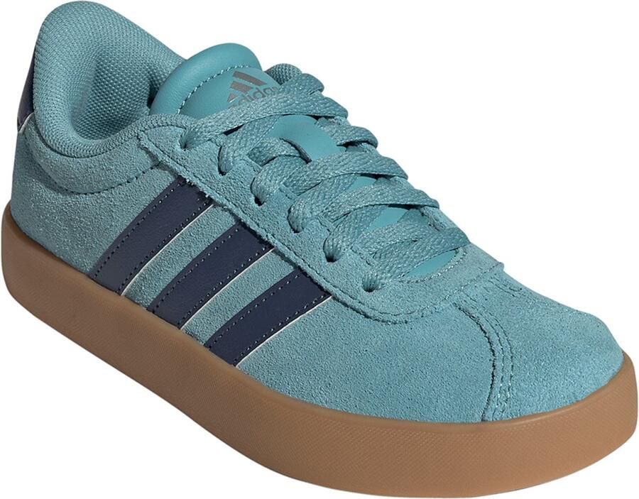 Adidas VL Court 3.0 K unisex kinder sneaker suède IH3949 Blue