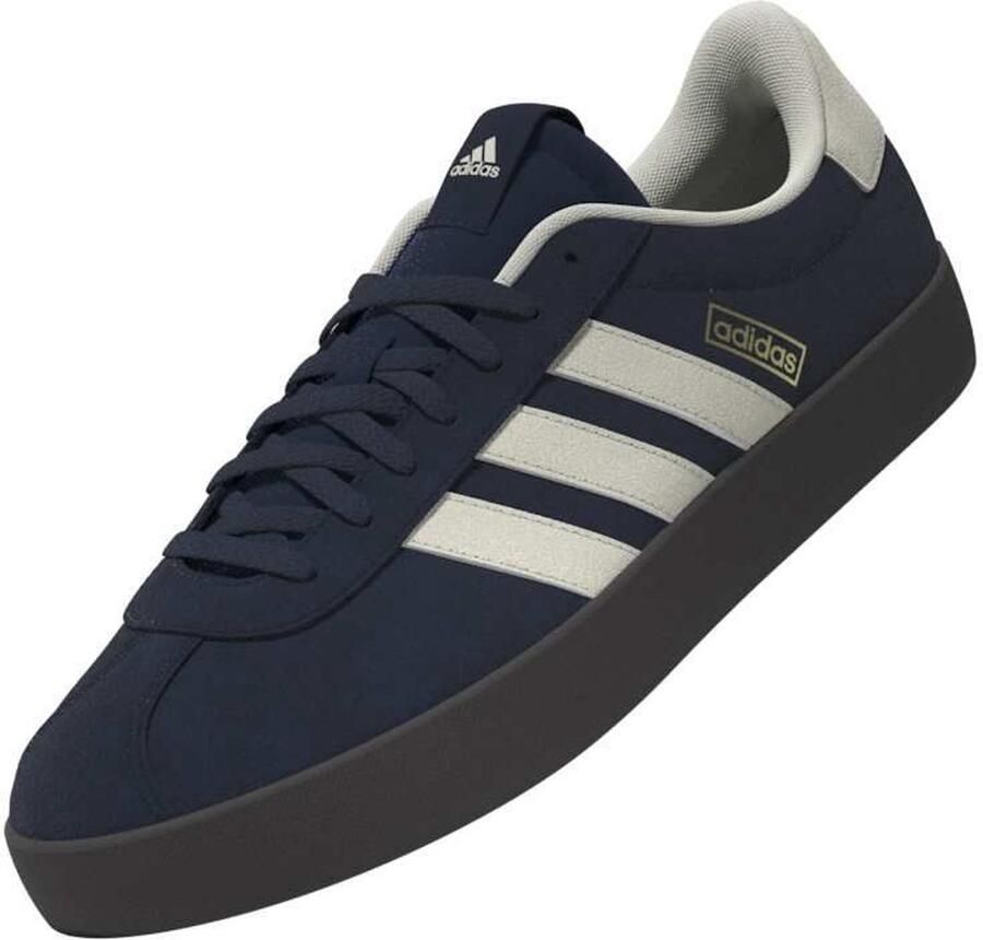 Adidas Sportswear Sneakers van echt rundleersuède model 'VL COURT 3.0'