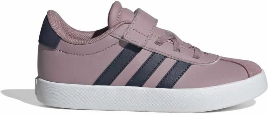 Adidas Vl Court 3.0 Skateboarding Gymnastikskor För Barn Paars Kinderen - Foto 4