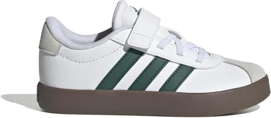 Adidas Vl Court 3.0 Skateboarding Gymnastikskor För Barn Wit Kinderen