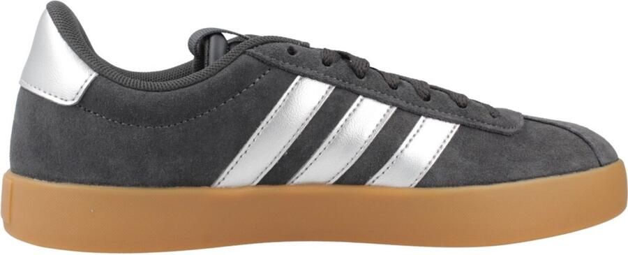 Adidas Sportswear VL Court 3.0 suede sneakers antraciet zilver - Foto 5